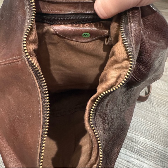 Bed Stu Delta Teak Rustic Leather Bag Backpack - Picture 11 of 13